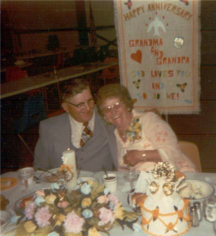 Grandpa and Grandma 50th Anniversary